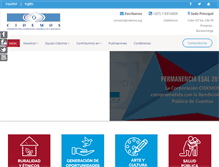 Tablet Screenshot of cidemos.org
